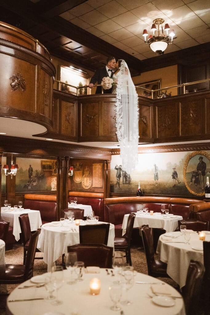 rods steakhouse wedding photo