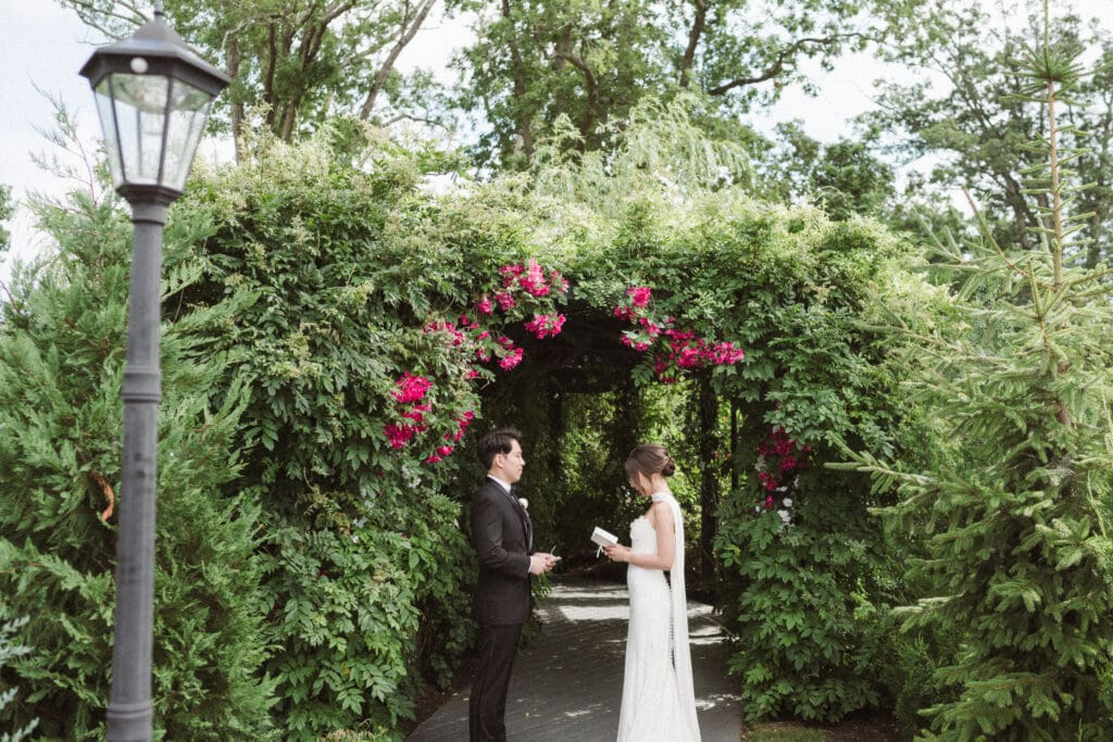 harmony park garden outdoors photo location for wedding day at Park loft NJ