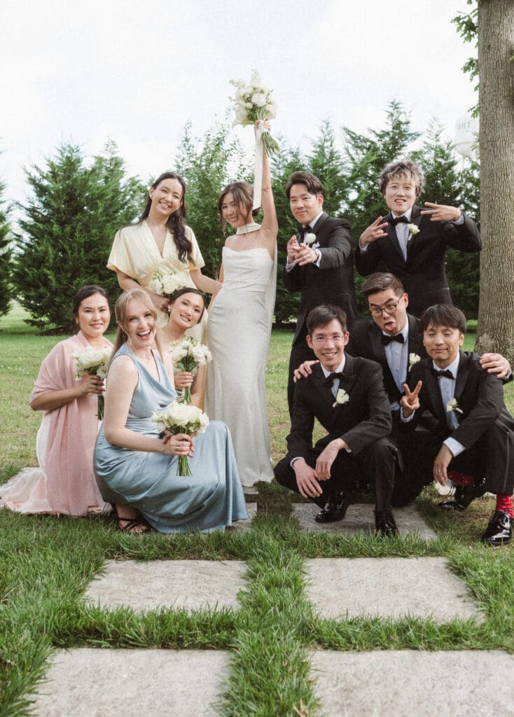 photo locations at park loft nj - the outdoor ceremony