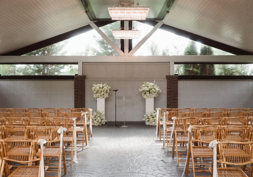 wedding ceremony at the Park Loft NJ