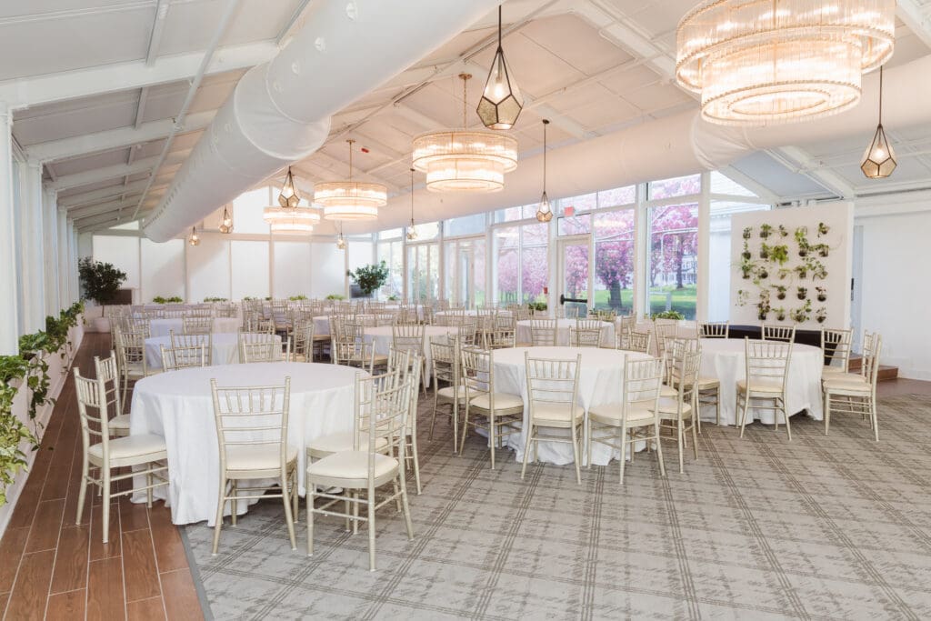 the garden room at the madison hotel for rainy day photos