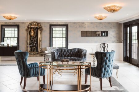 bridal suite at park loft new jersey wedding venue - photos by Suess Moments