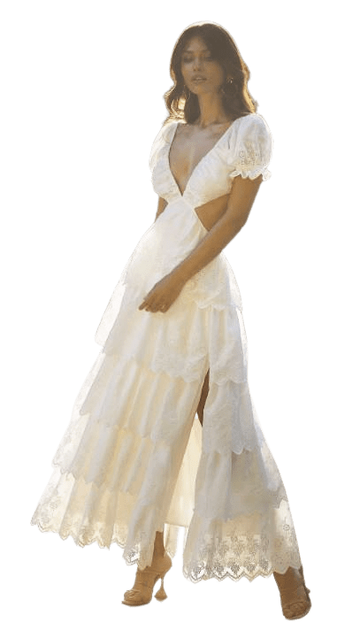 an-luxe-label-romantic-white-ruffel-caelia-dress-for-cutest-engagement-photos