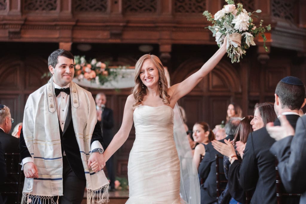ceremony-exit-at-wedding-hall-of-the-highline-hotel-nyc-by-suessmoments