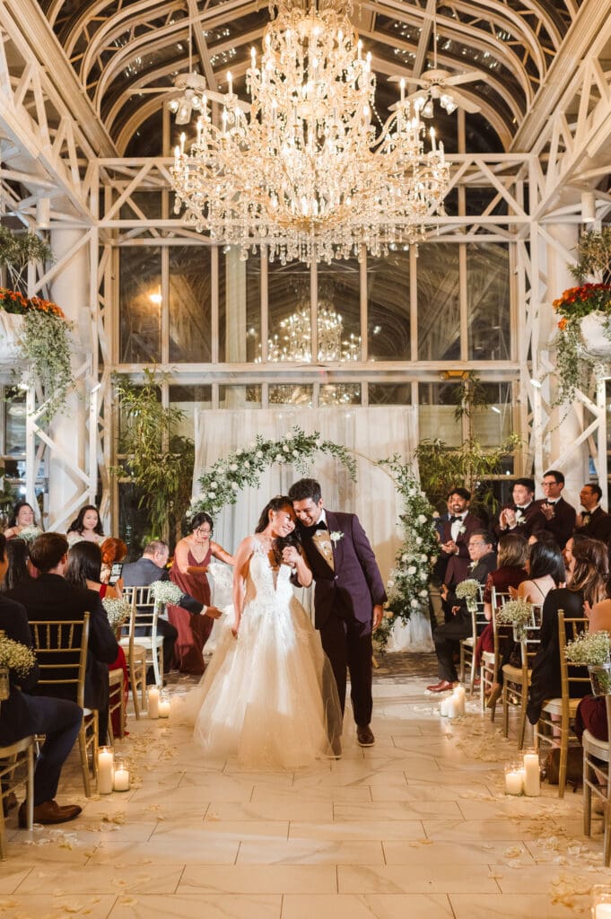 night-time-wedding-ceremony-at-the-madison-hotel-nj-conservatory
