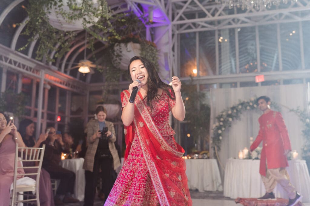 red-dress-south-asian-bride-wedding-the-madison-hotel-nj