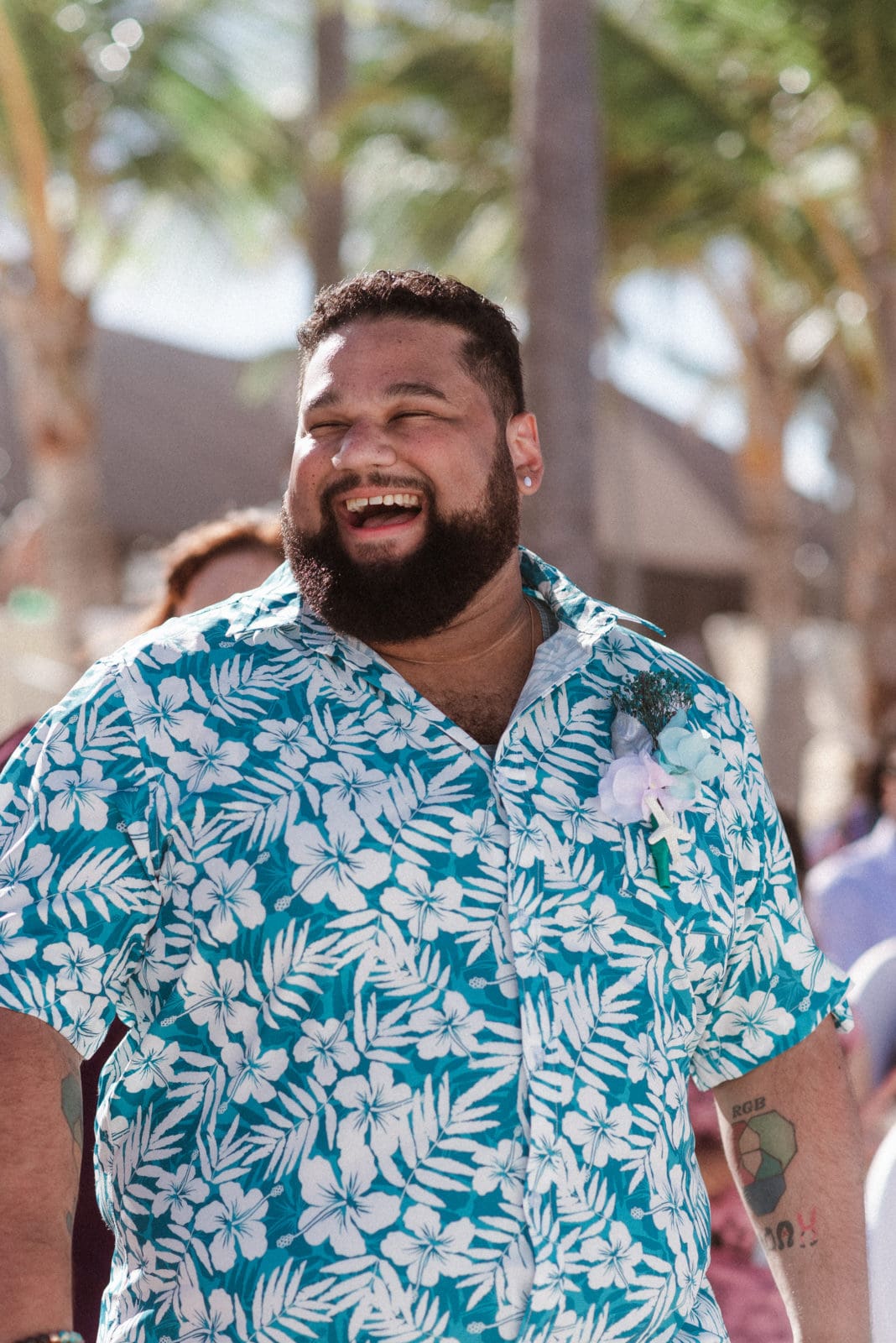 candid-groom-walking-down-aisle-wedding-ceremony