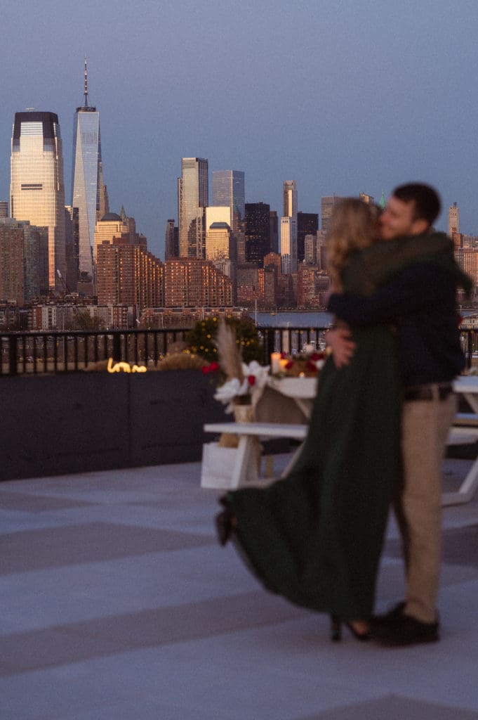 nyc-skyline-views-rooftop-jersey-city-engagement-photos-by-suess-moments