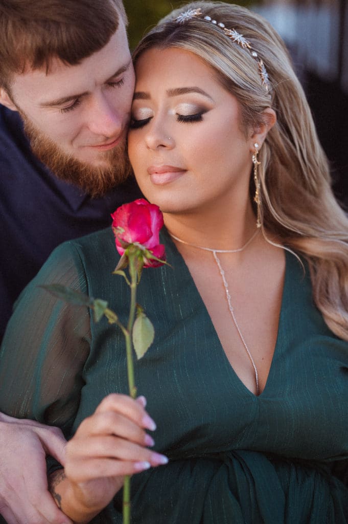 nyc-skyline-views-rooftop-jersey-city-engagement-photos-by-suess-moments