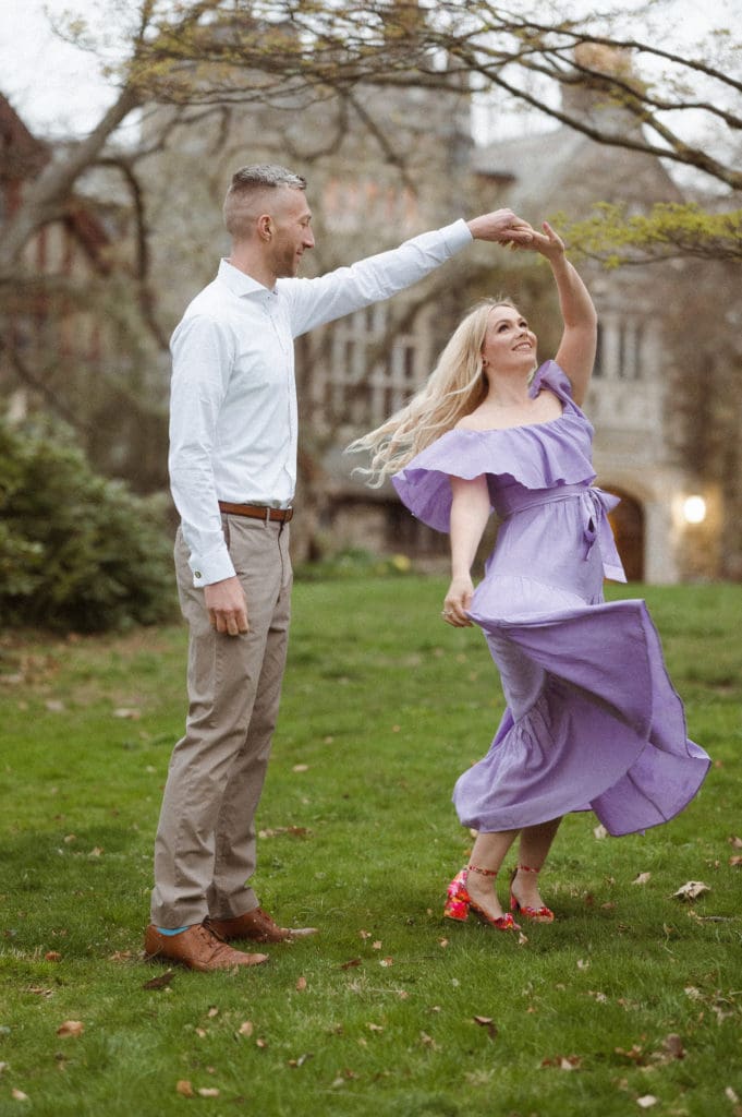 castle-at-skylands-manor-nj-botanical-gardens-spring-engagement-photos-suess-moments