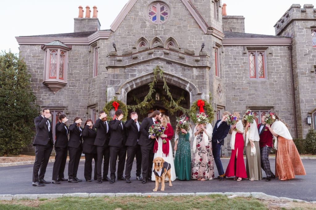 wedding-party-photo-at-whitby-castle-suess-moments-wedding-photographer