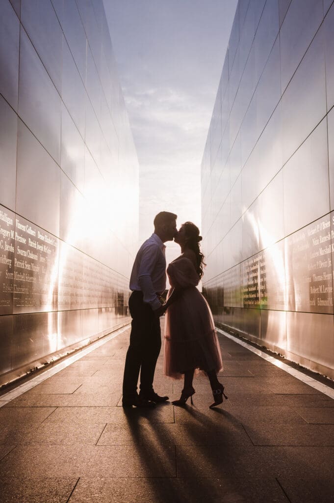 liberty-state-park-nj-jersey-city-engagement-photo-silouhette