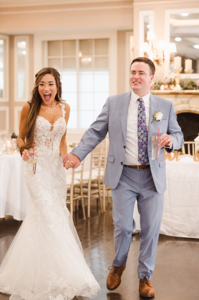 indoor-wedding-reception-photos-with-the-disney-couple-on-wedding-day-at-the-briarcliff-manor-ny