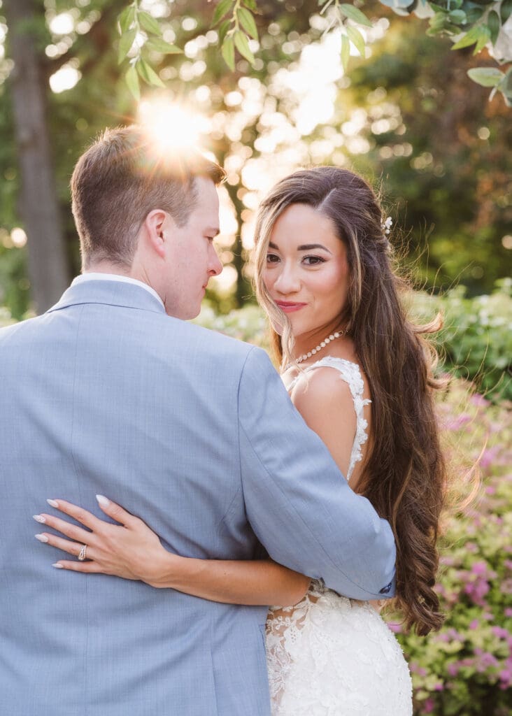 golden-hour-disney-couple-bride-and-groom-wedding-photos-at-the-briarcliff-manor-ny-by-sues-moments-photographer