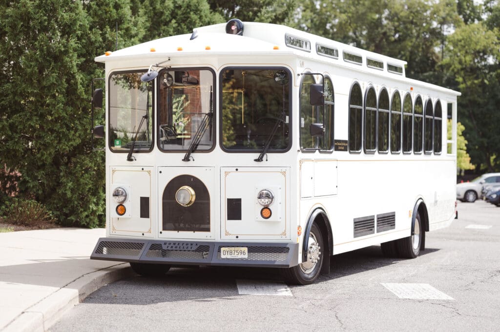 white-wedding-trolley-bus-new-jersey