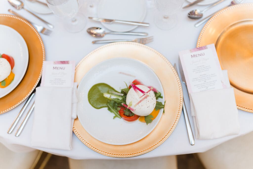 salad-at-crystal-springs-resort-wedding