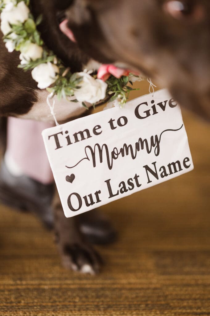 time-to-give-mommy-our-last-name-for-dog-sign