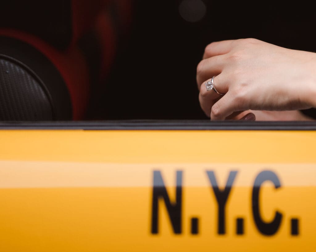vintage-yellow-checker-nyc-cab-wedding-photo