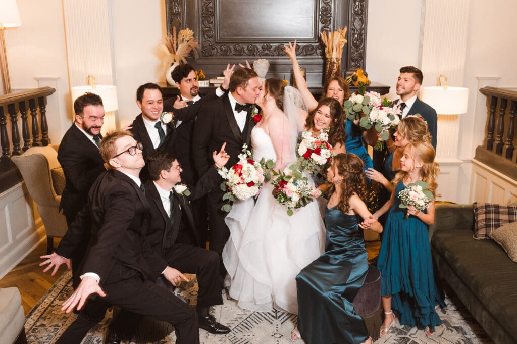 lobby-entrance-fireplace-the-madison-hotel-nj-wedding-photos