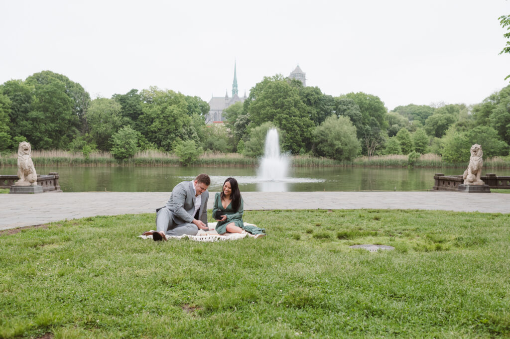 where to take photos with lake in branch brook park nj