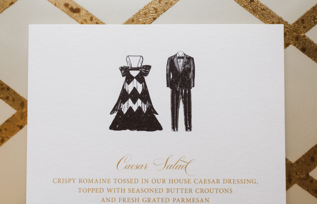 custom-sketch-for-wedding-menu