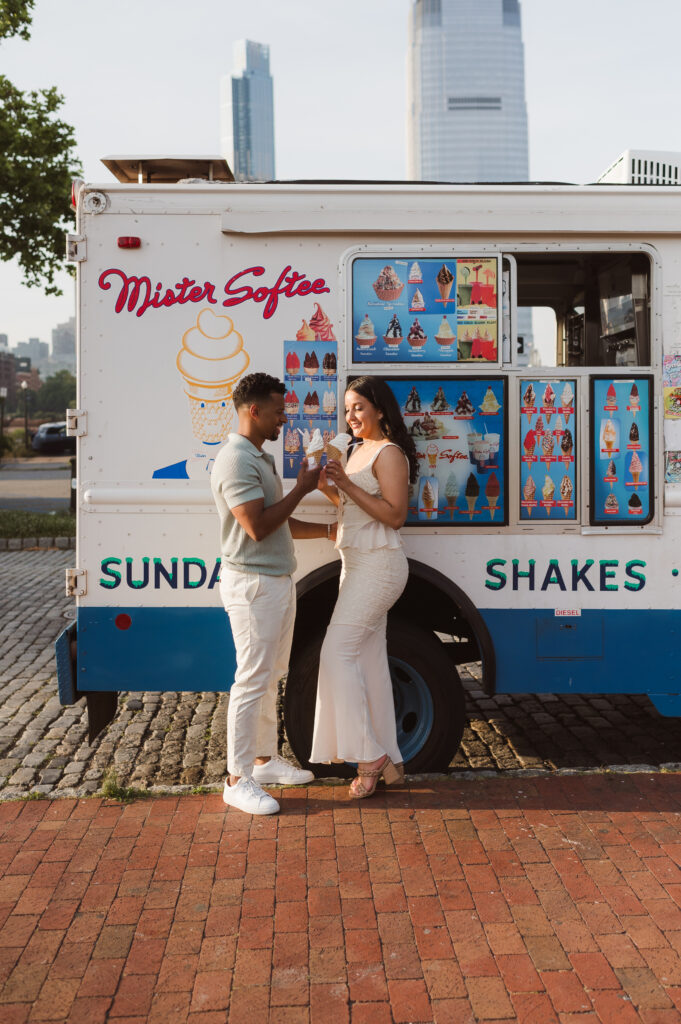 new-jersey-photographer-engagement-couples-with-ice-cream-truck