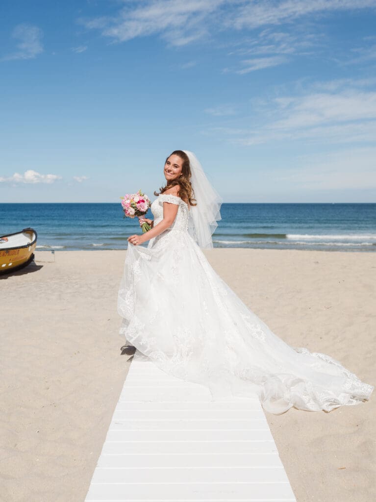 bride-on-beach