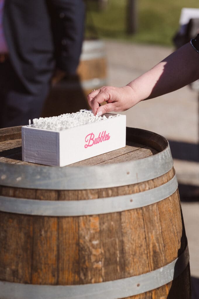bubbles-at-ceremony