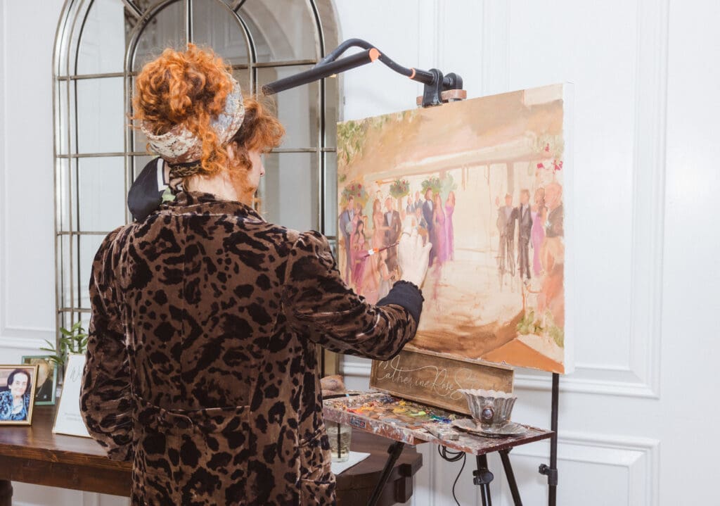 live-painter-at-wedding