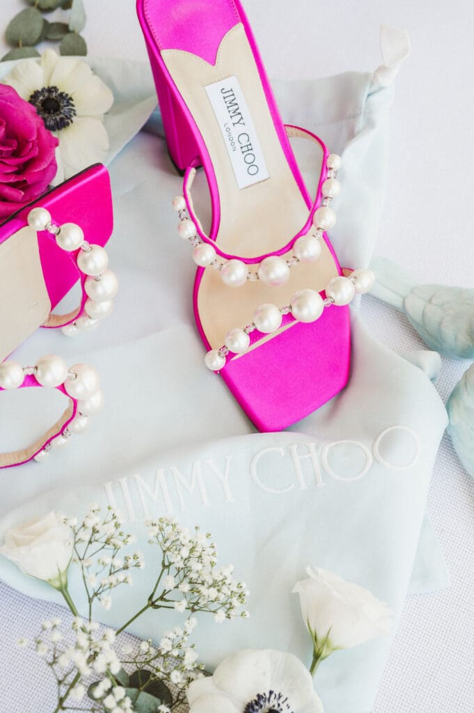 pink-jimmy-choo-wedding-shoes