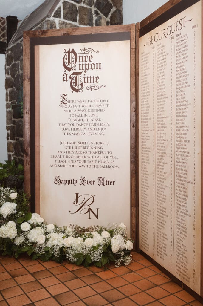 once-upon-a-time-oversized-wedding-seating-map-at-pleasantdale-chateau-nj