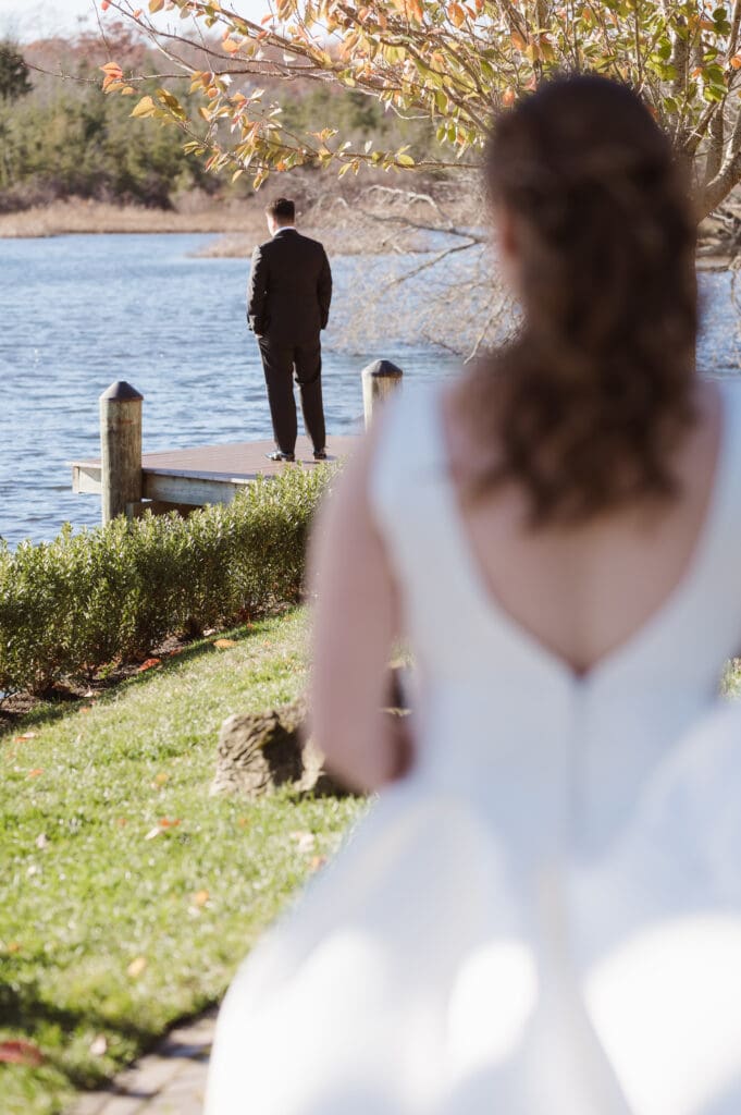 first-look-wedding-photos-at-the-mill-lakeside-manor-by-suess-moments-wedding-photographer-nj