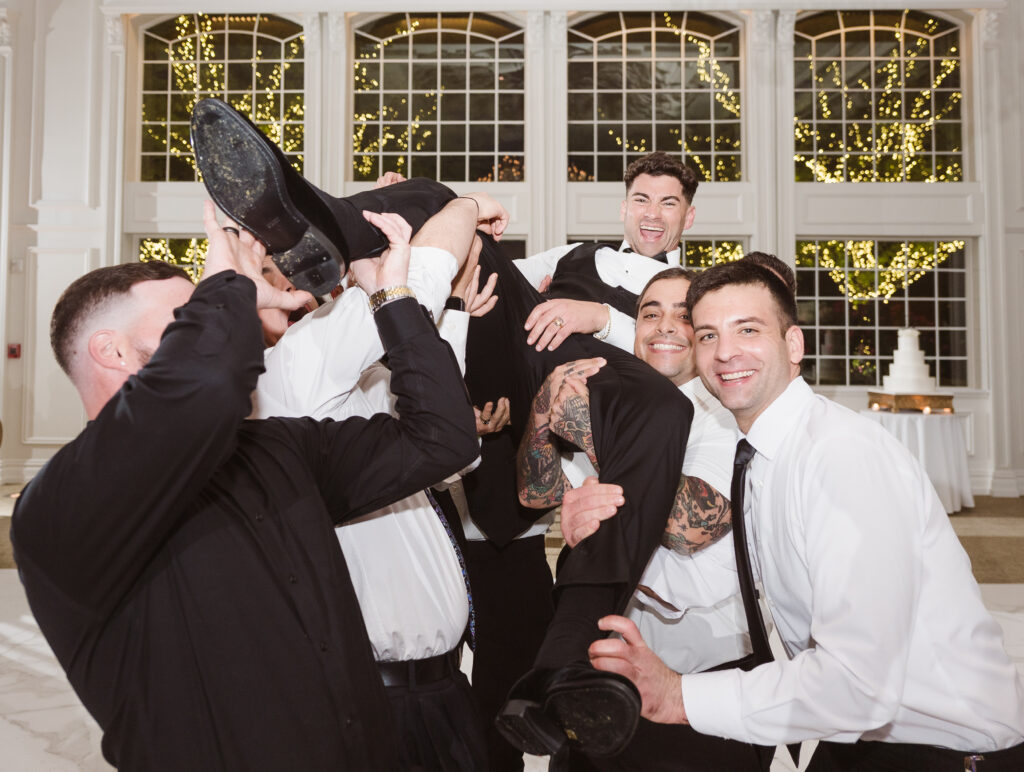 wedding reception at the estate at florentine gardens nj