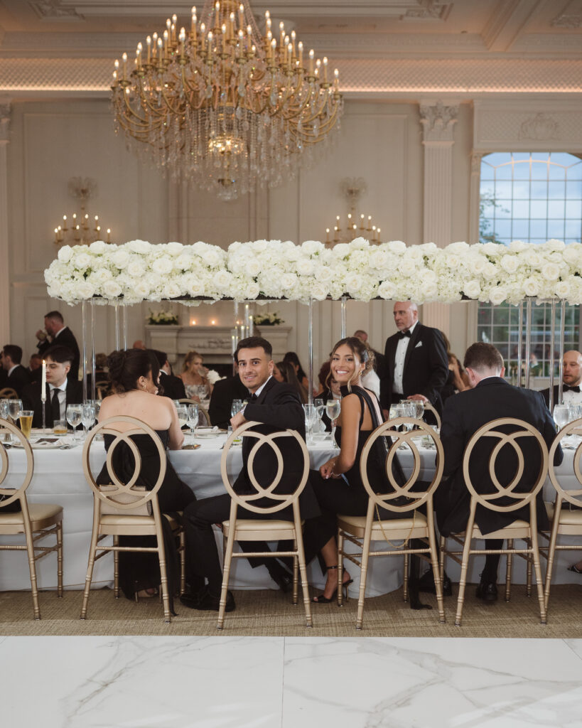 wedding reception at the estate at florentine gardens nj