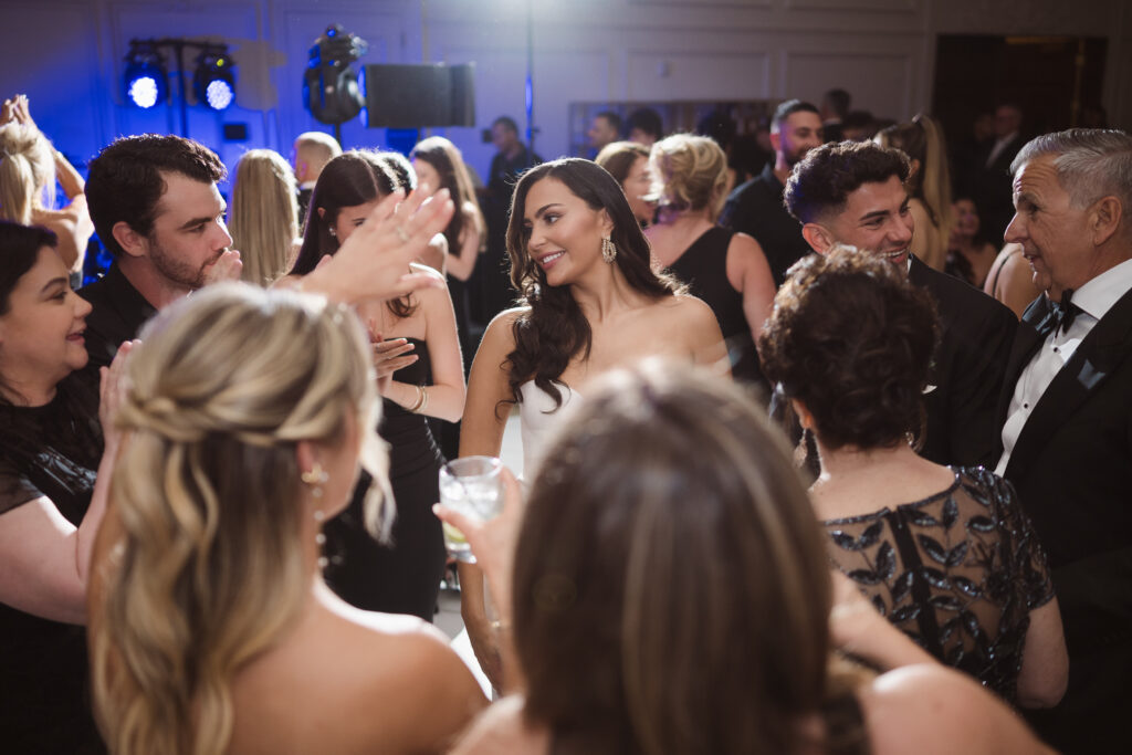 wedding reception at the estate at florentine gardens nj