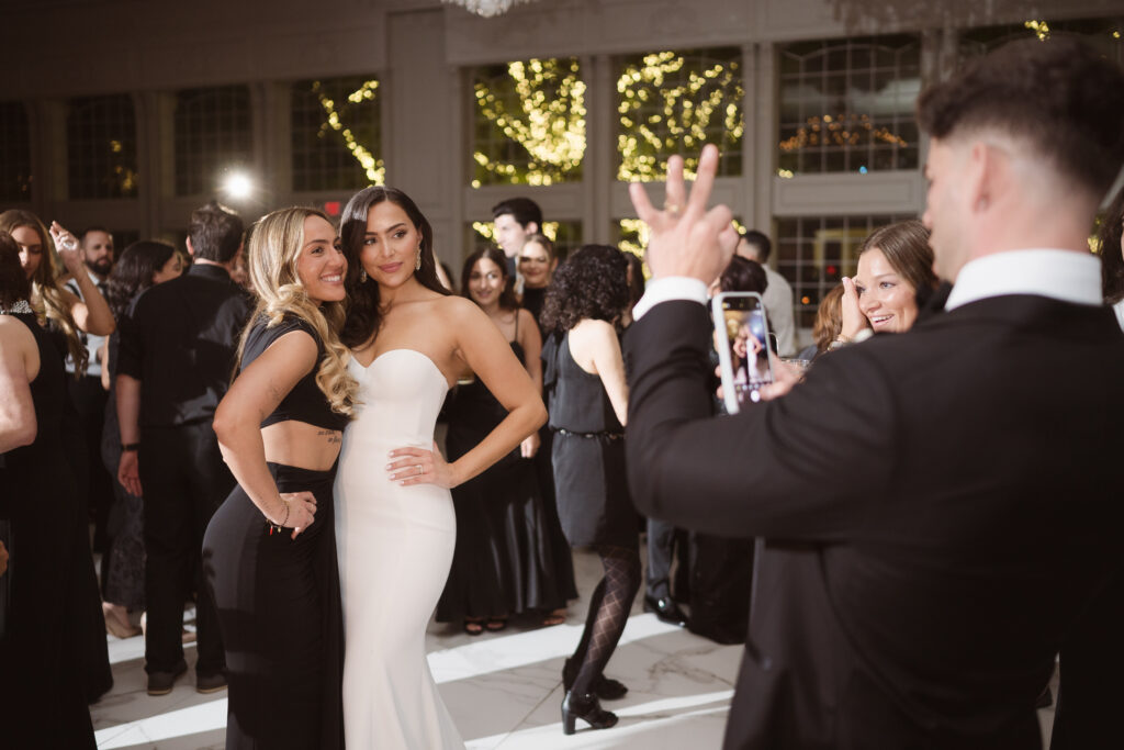 wedding reception at the estate at florentine gardens nj