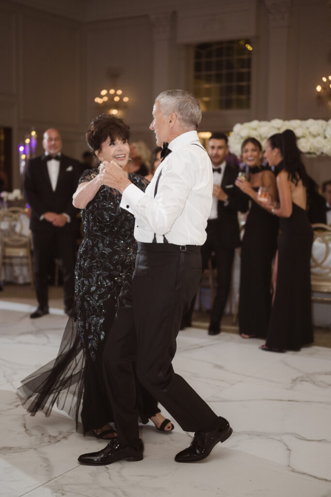 wedding reception at the estate at florentine gardens nj