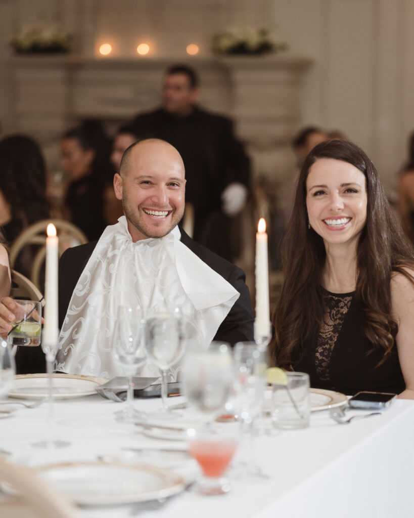 wedding reception at the estate at florentine gardens nj