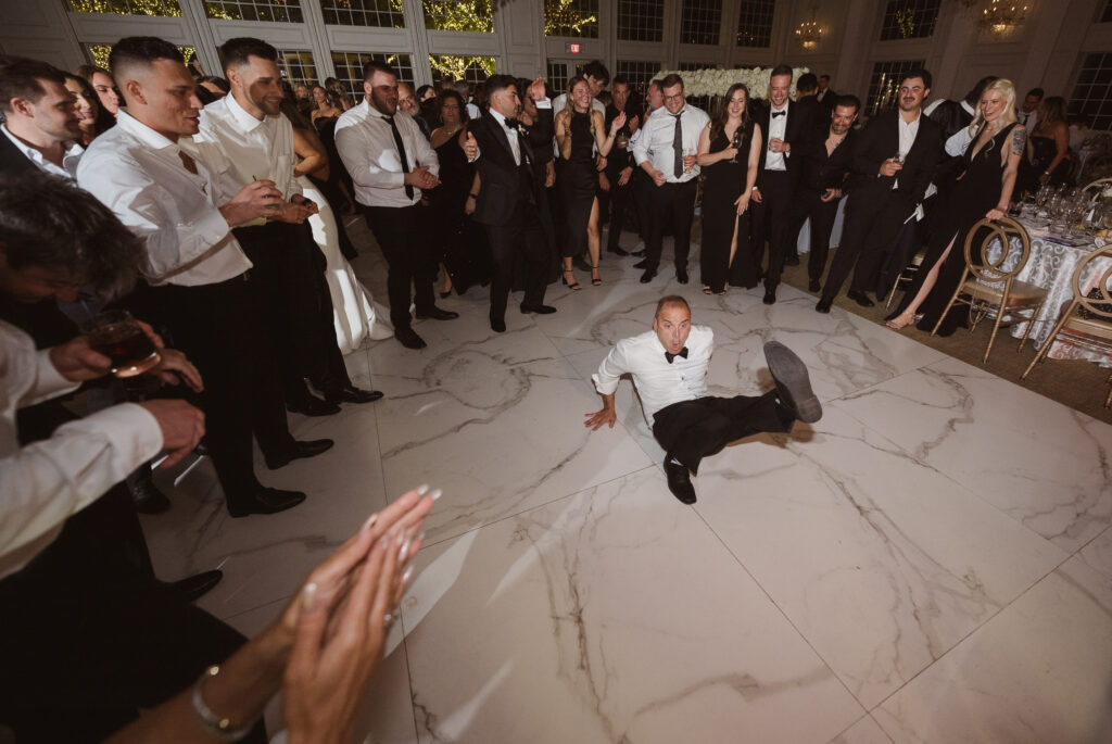wedding reception at the estate at florentine gardens nj