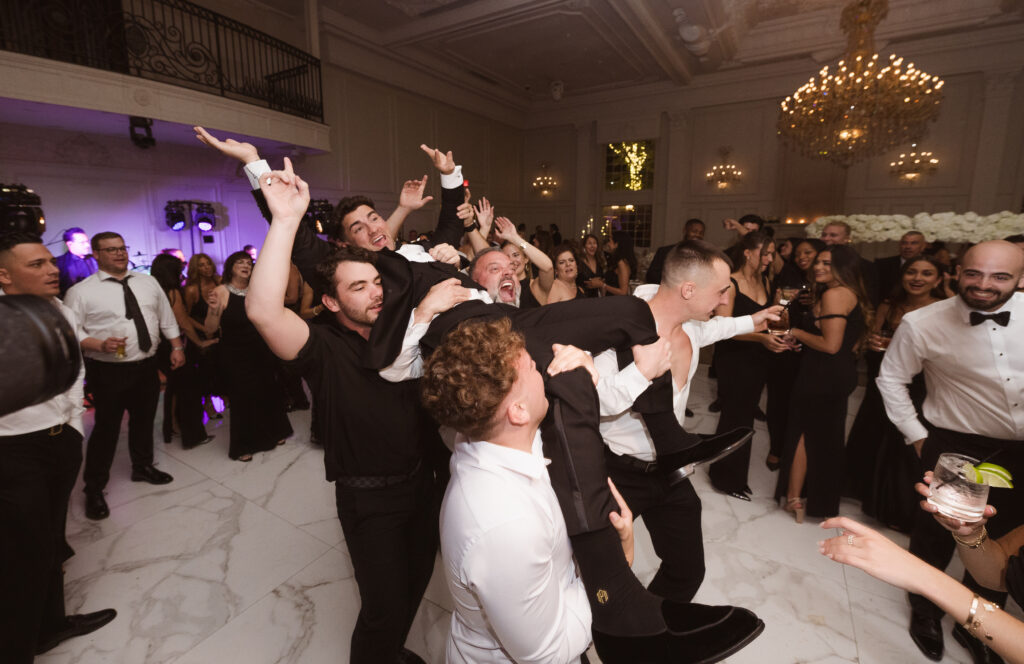wedding reception at the estate at florentine gardens nj