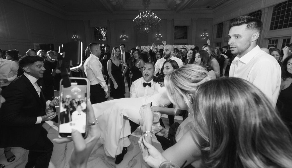 wedding reception at the estate at florentine gardens nj