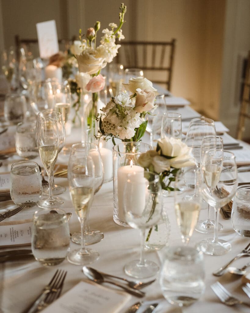 beautiful wedding photos at the grand ballroom reception at the ryland inn by suess moments photographer nj