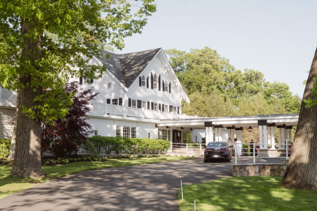 the grand ballroom at the ryland inn entrance for reception