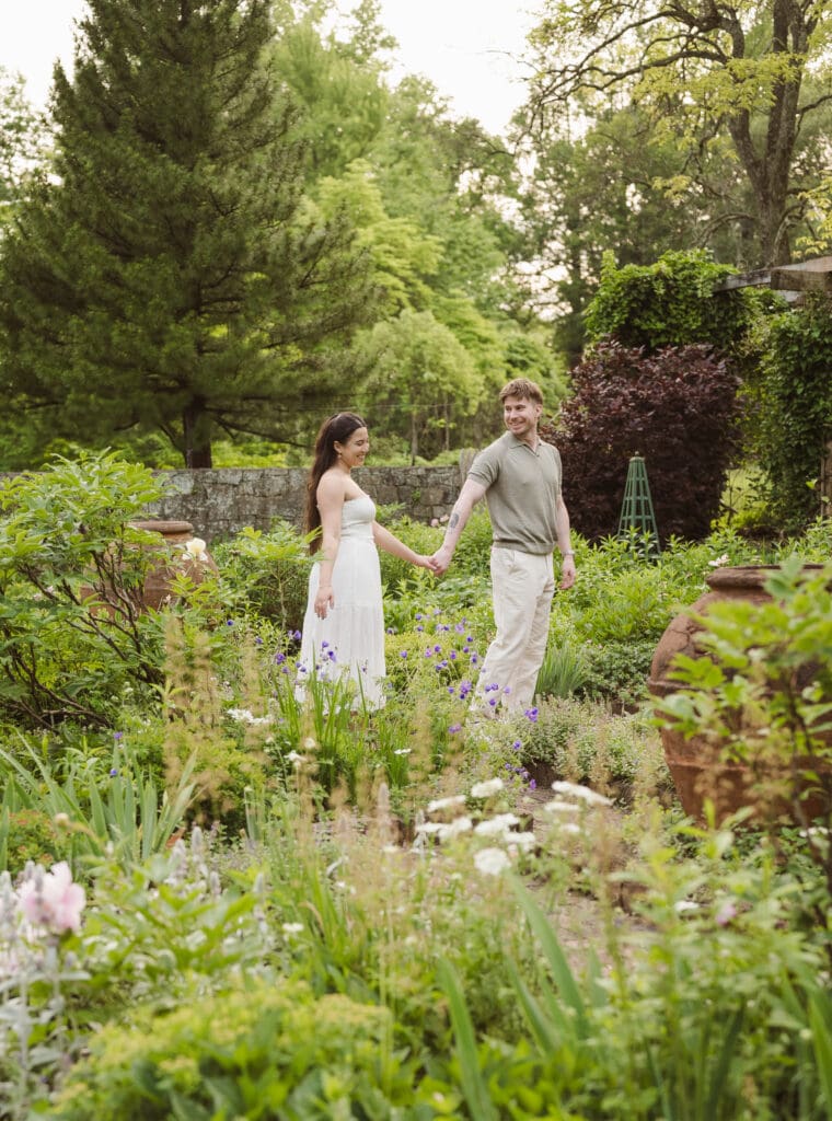 where to take photos at cross estate gardens new jersey in spring