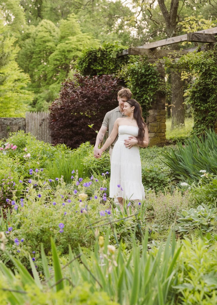 where to take photos at cross estate gardens new jersey in spring