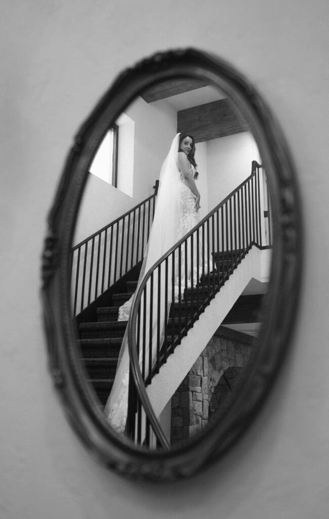 creative mirror photo at the perona farms the reserve