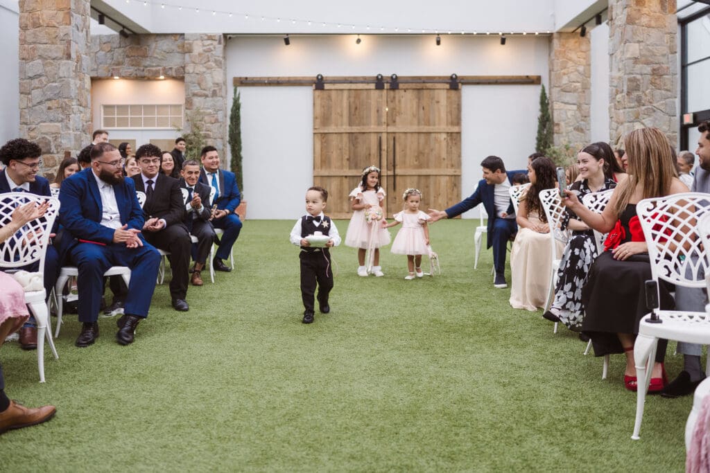 the ceremony at perona farms the reserve