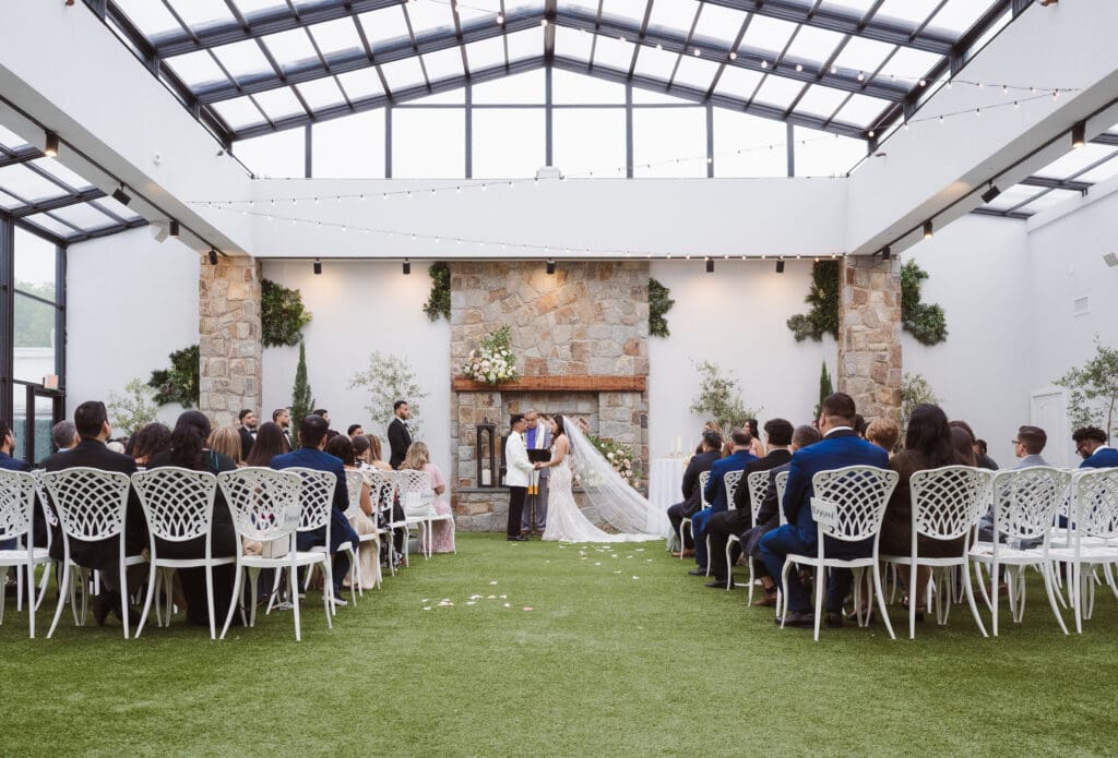 the ceremony at perona farms the reserve