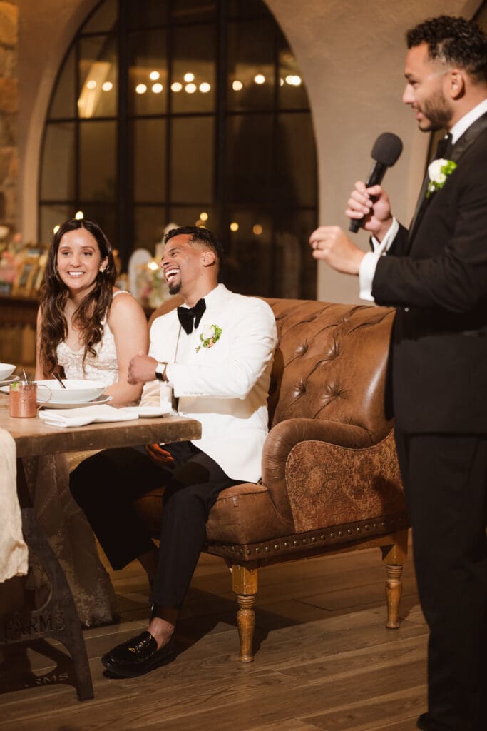 speeches at the reception
