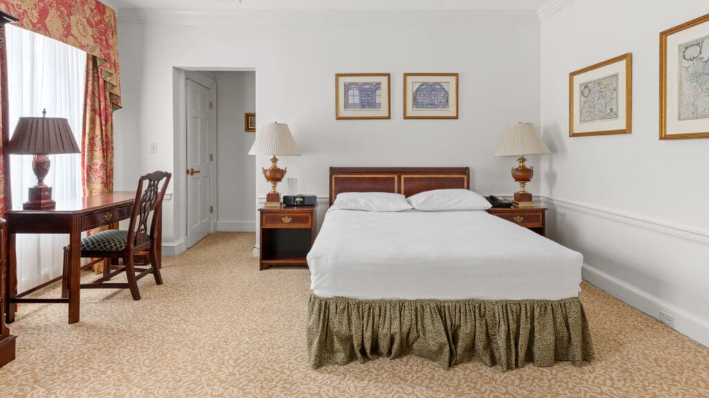 Room 305 at the Annex House at Jasna Polana wedding venue